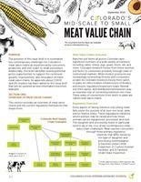 Colorado's mid-scale to small meat value chain