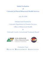 Initial evaluation of Colorado Jail Based Behavioral Health Services