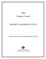 Property assessment study. Douglas County. 2004