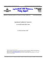 Agricultural coalition for tomorrow : an economic profile of Bent County