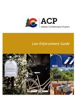 ACP Address Confidentiality Program law enforcement guide