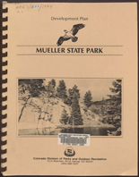 Mueller State Park : park development plan