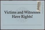 Victims and witnesses have rights!