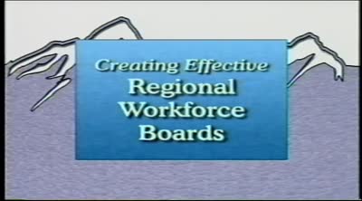 Creating regional workforce boards