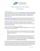 Career Development Incentive Program state guidelines