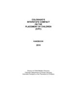 Colorado's Interstate Compact on the Placement of Children (ICPC) : handbook