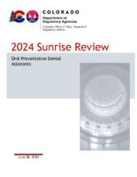 2024 sunrise review, oral preventative dental assistants