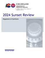 2024 sunset review, regulation of outfitters