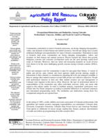 Occupational distinctions and similarities among Colorado professionals' concerns, abilities, and needs for land use planning