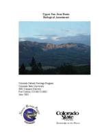 Upper San Juan basin biological assessment