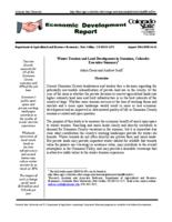 Winter tourism and land development in Gunnison, Colorado : executive summary