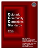 Colorado community corrections standards