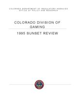 1995 sunset review, Division of Gaming