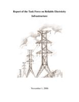 Report of the Task Force on Reliable Electricity Infrastructure