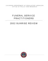 Funeral service practitioners : 2002 sunrise review