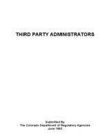 Third party administrators