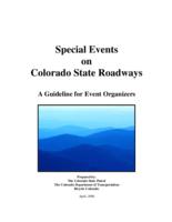 Special events on Colorado state roadways