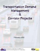 Transportation demand management & corridor projects