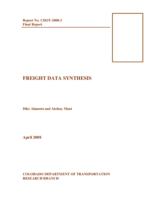 Freight data synthesis