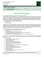 Early warning signs