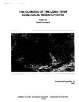 The Climates of the long-term ecological research sites