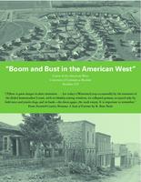 Workshop report : Boom and bust in the American West