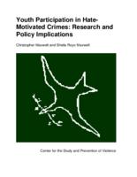 Youth participation in hate-motivated crimes : research and policy implications