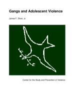 Gangs and adolescent violence