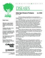 Dollar spot disease of turfgrass