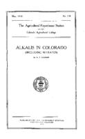 Alkalis in Colorado : including nitrates