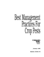 Best management practices for crop pests