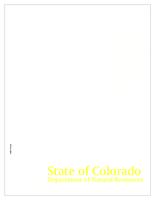 Economic comparison of the rules of and regulations of the Colorado Oil and Gas Conservation Commission, COGCC : final report