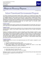 School transitional environmental program