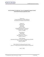 Development of 2010 oil and gas emissions projections for the Denver-Julesburg Basin