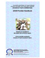 2008 provider handbook