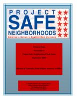 Project Safe Neighborhoods : America's network against gun violence : firearm data presented to Project Safe Neighborhood Task Force, September 2003, District of Colorado, United States Attorney's Office
