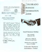 Colorado business information guide