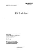 I-76 truck study