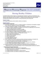 Raising healthy children