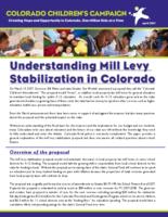 Understanding mill levy stabilization in Colorado