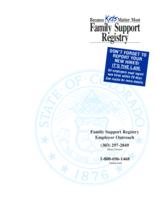 Family support registry employer outreach