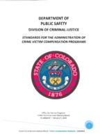 Review of violations of the standards for the administration of the crime victim compensation and victim assistance and law enforcement programs and related sanctions