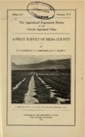 A fruit survey of Mesa County