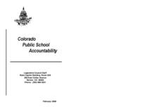 Colorado public school accountability