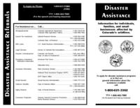 Disaster assistance : information for individuals, families, and small businesses affected by Colorado's wildfires