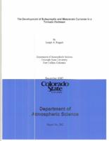 The development of subsynoptic and mesoscale cyclones in a tornado outbreak