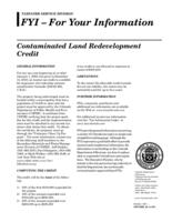 Contaminated land redevelopment credit