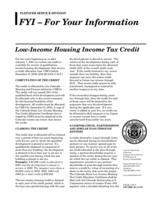 Low-income housing income tax credit