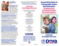 Sexual orientation & transgender status discrimination : employment, housing & public accommodations