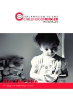 Campaign to End Childhood Hunger in Colorado five year plan